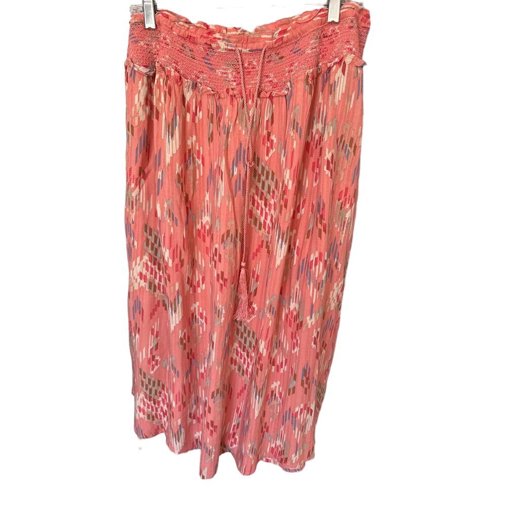 Women's Knox Rose Beautiful Boho Peach Skirt size L